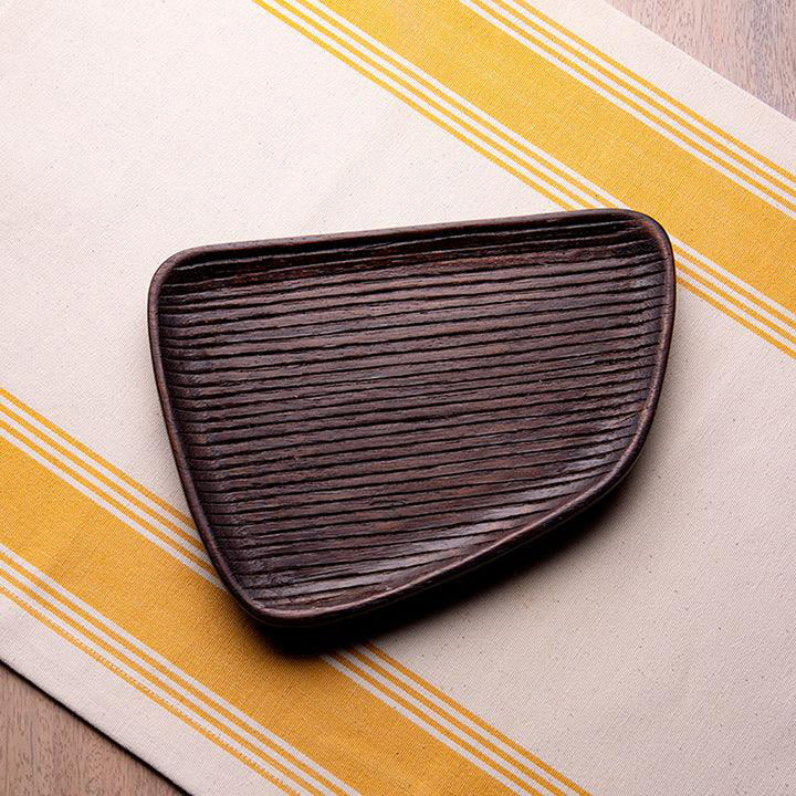BRUNET MANGO WOOD PLATTER (SMALL)