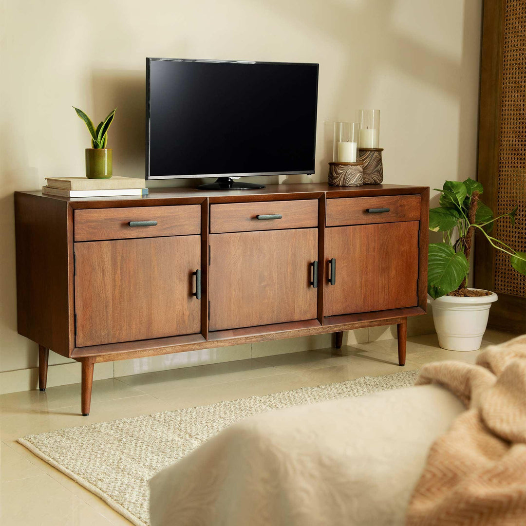 OLD WORLD TRIPLE DRAWER CABINET (WDFNA2791)