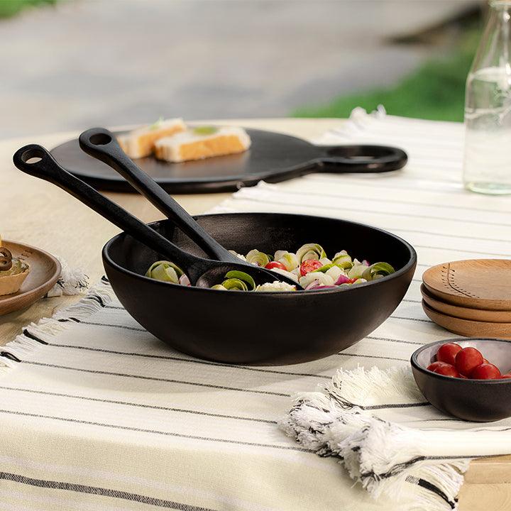 MIDNIGHT MANGO WOODEN BOWL (WDTEA2209)