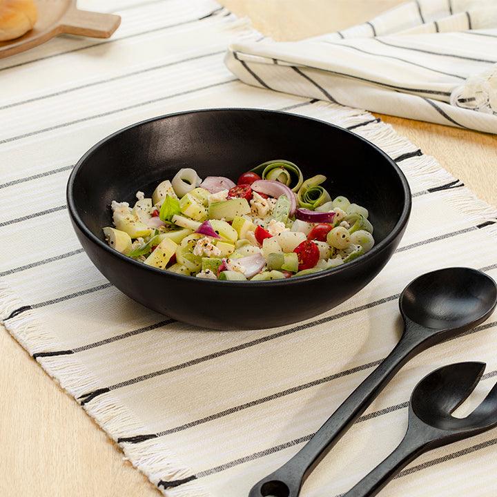 MIDNIGHT MANGO WOODEN BOWL (WDTEA2209)